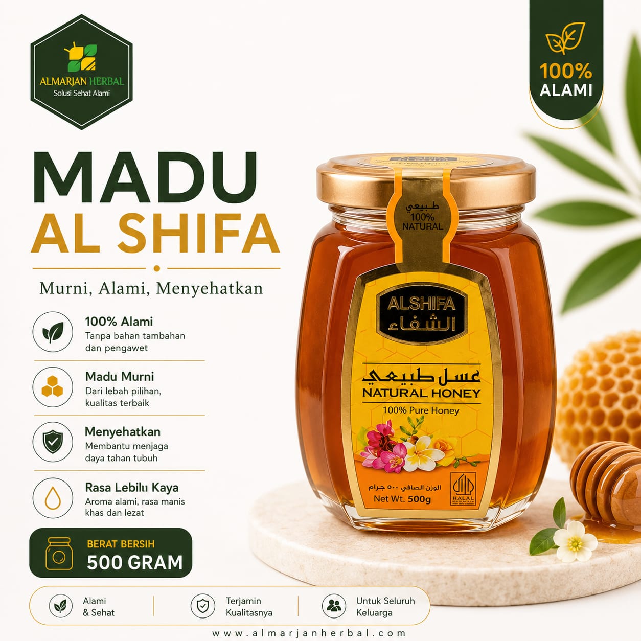 MADU AL SHIFA 500 GR