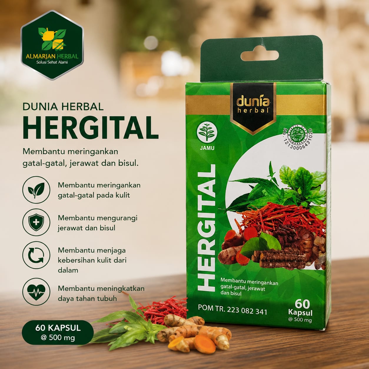 HERGITAL 60 KAPSUL