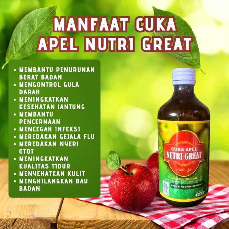 CUKA APEL NUTRI GREAT 300 ML
