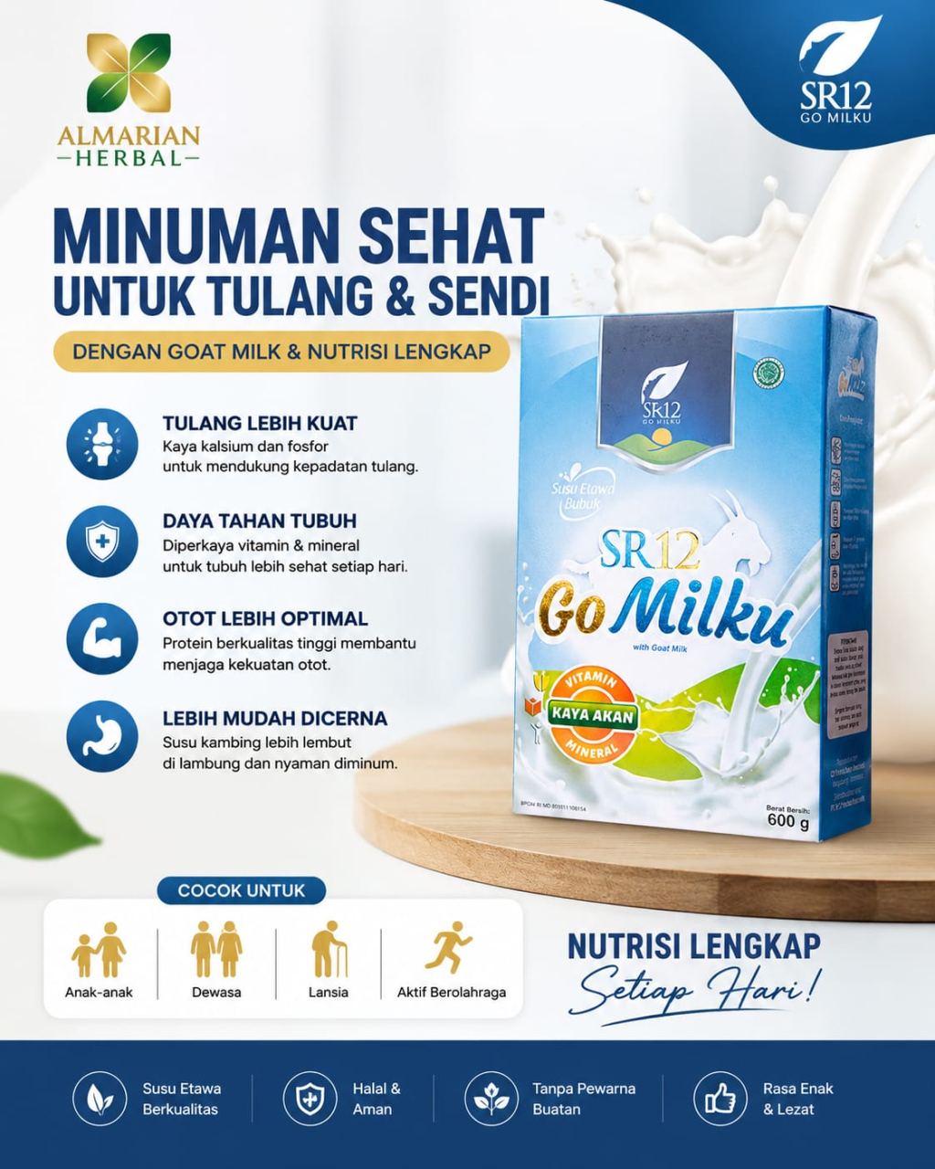GOMILKU 200GR ORIGINAL