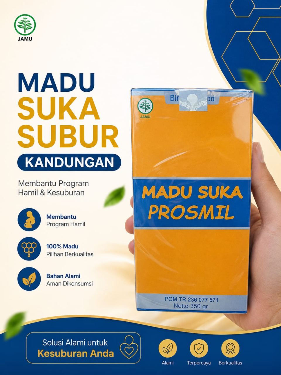 Jual MADU SUKA PROSMIL 350 GRAM Asli - Al Marjan
