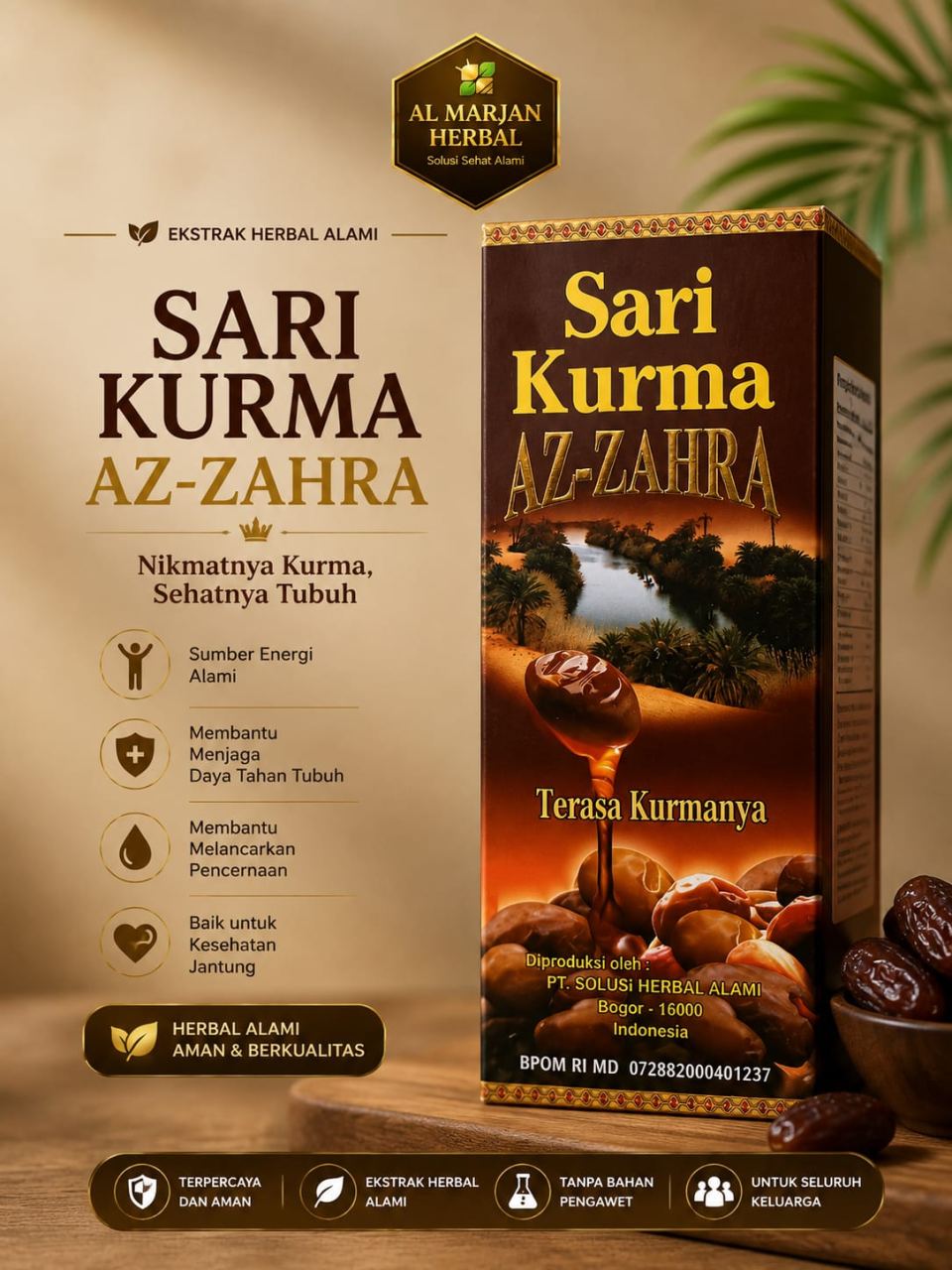 SARI KURMA  AZ ZAHRA REGULER