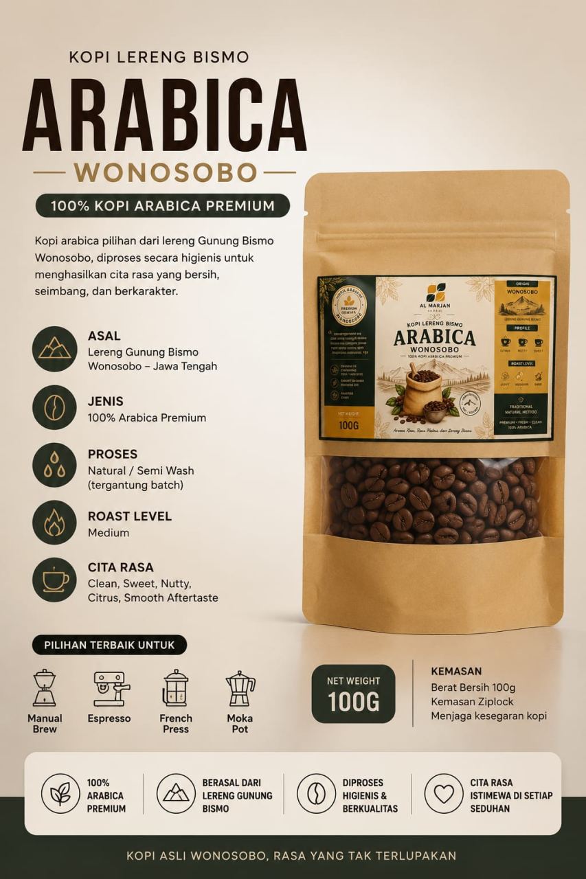 KOPI ARABICA 100 GRAM
