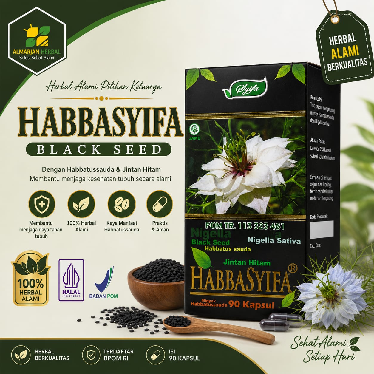 HABBASYIFA  BLACK OIL 90 KPSL