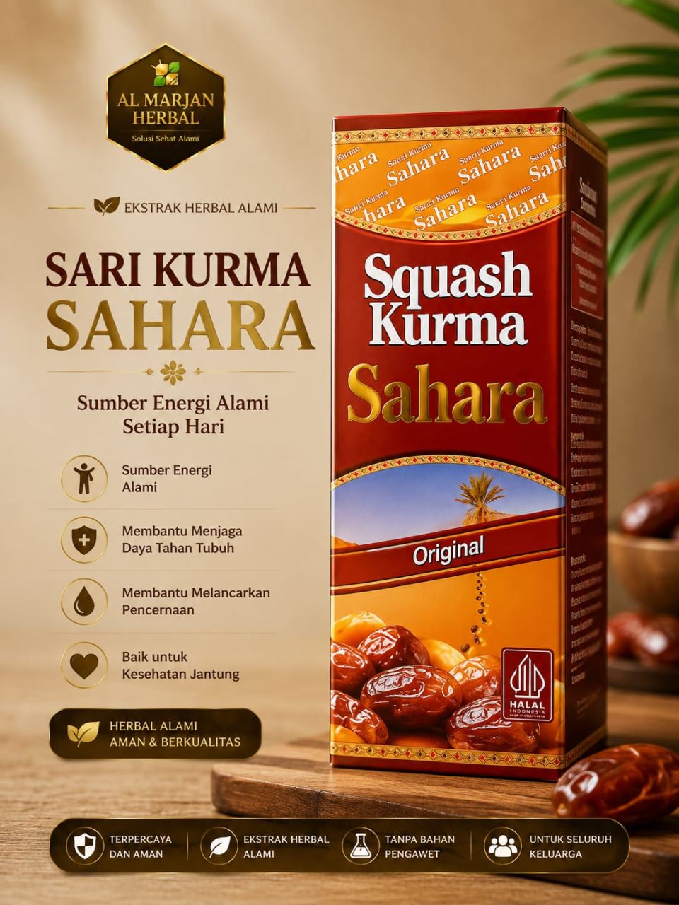 SARI KURMA  SAHARA 330 gr