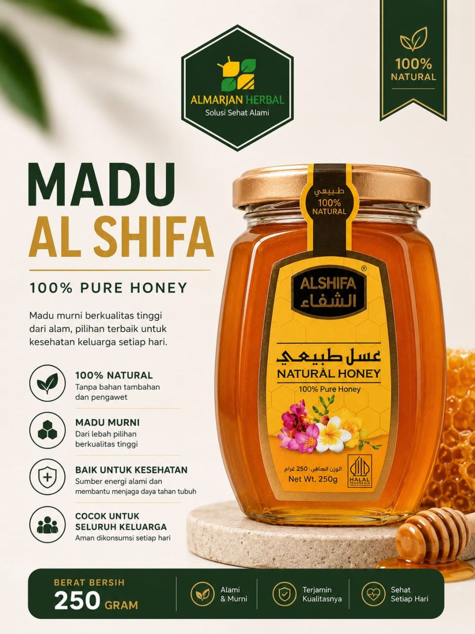 MADU AL SHIFA 250 gr
