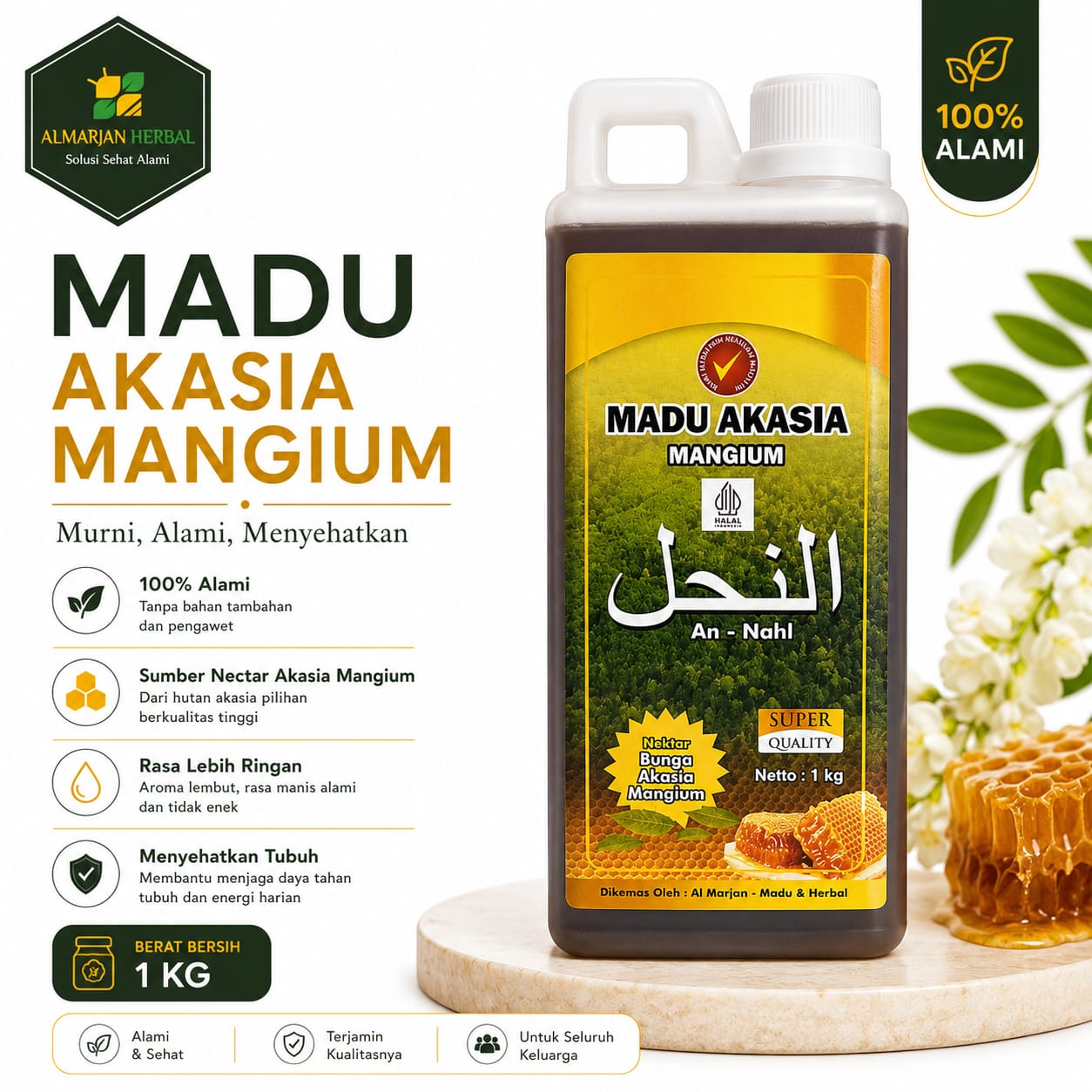 MADU AKASIA MANGIUM 1000 GR