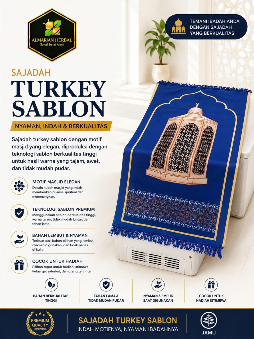 SAJADAH SABLON TANGGUNG