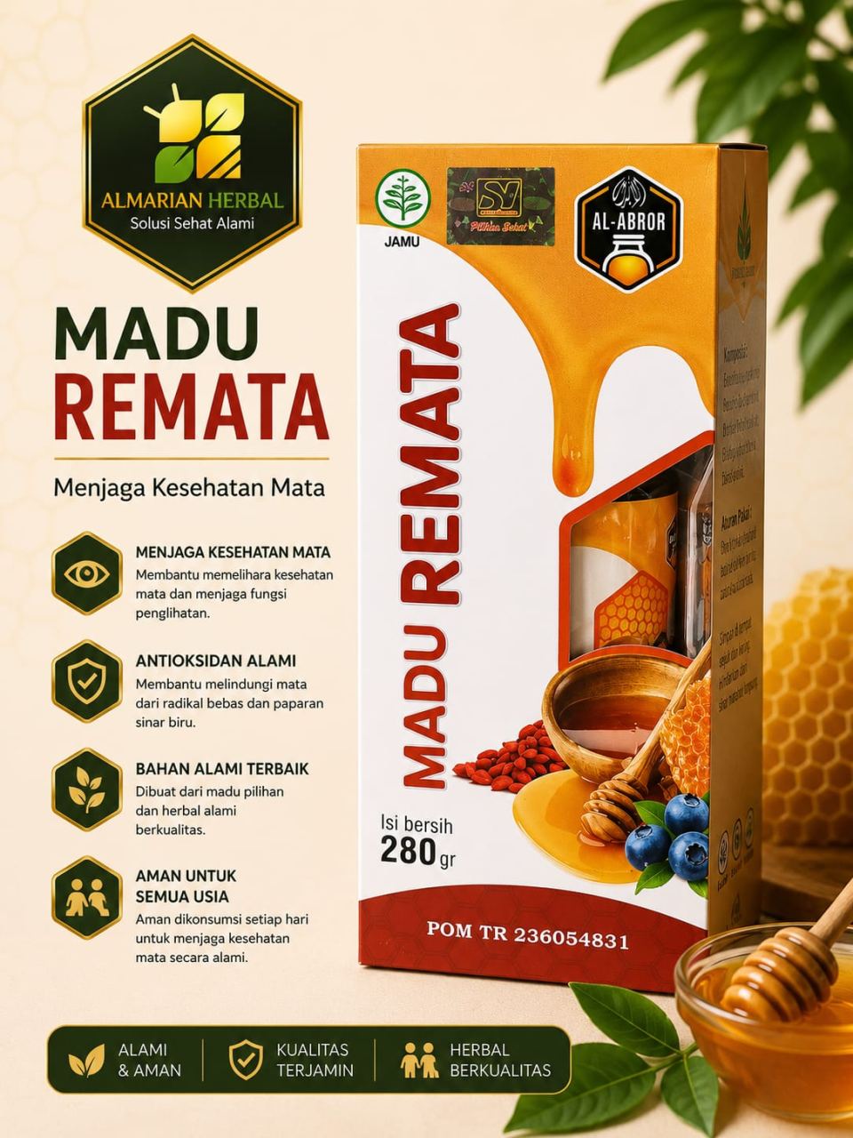 MADU REMATA 280 ML AL ABROR